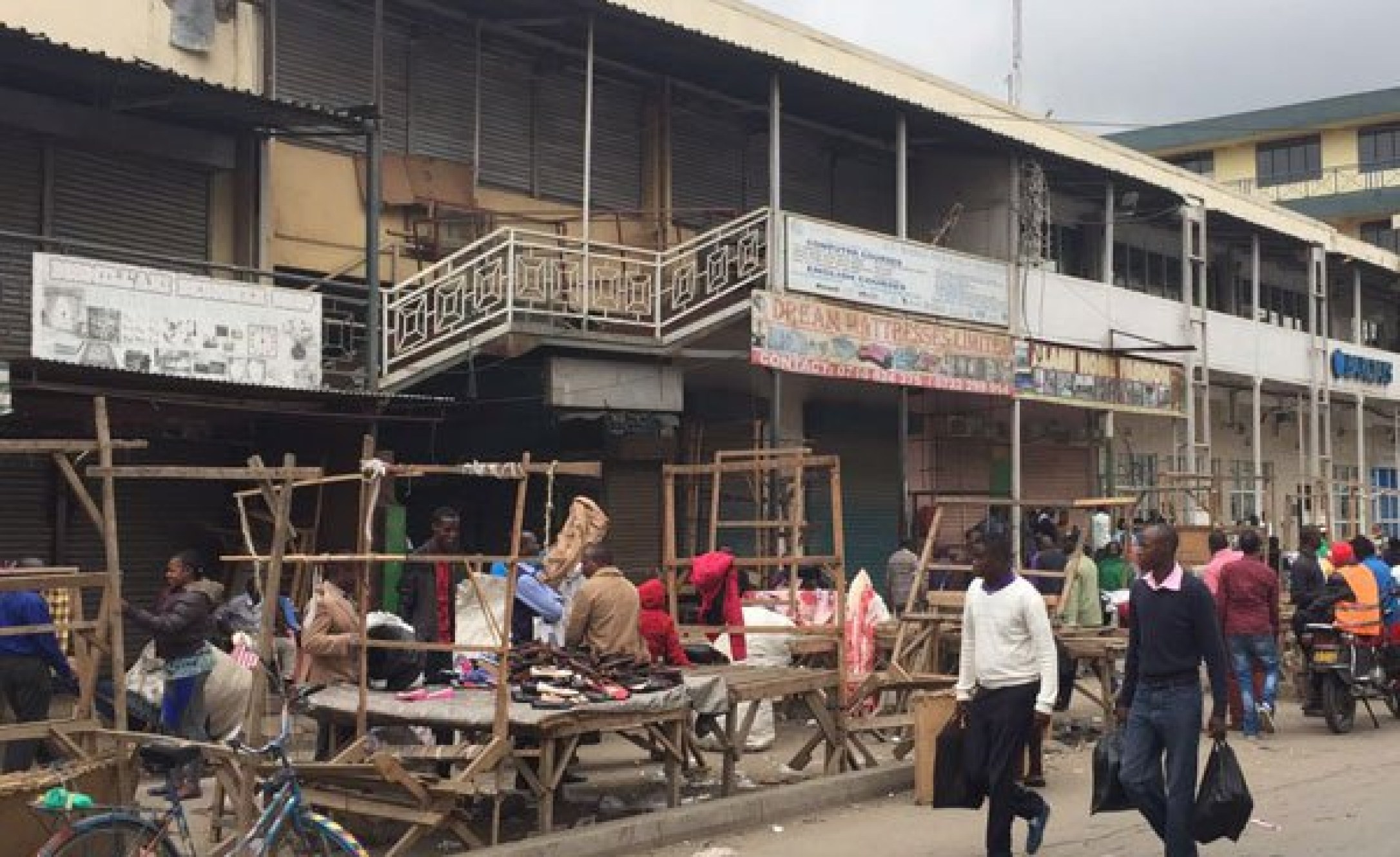 Kenya Nairobi's Eastleigh Malls Shut to Protest Hawker Invasion