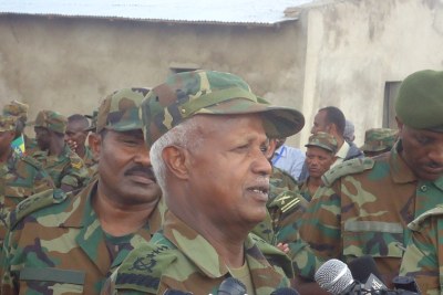 Troops of the Ethiopian army (file photo).