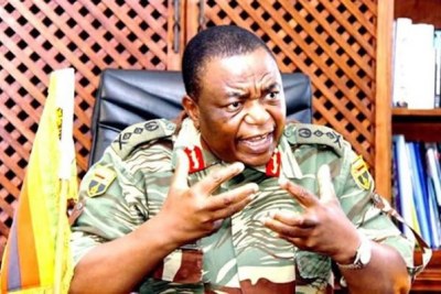 Commander of the Zimbabwe Defence Forces Constantine Chiwenga (file photo).