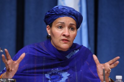 Amina Mohammed, Minister of Environment.