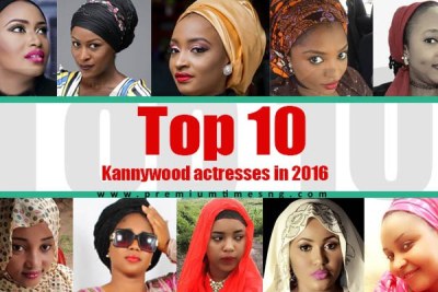 Top 10 Kannywood Actresses in 2016
