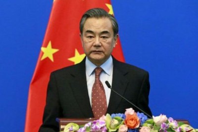 Le ministre chinois des affaires étrangères, Wang Yi.