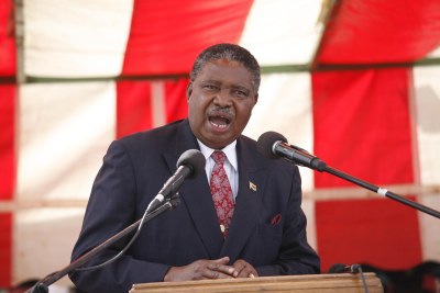 Former vice president Phelekezela Mphoko (file photo).
