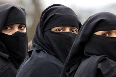 Des femmes en burqa