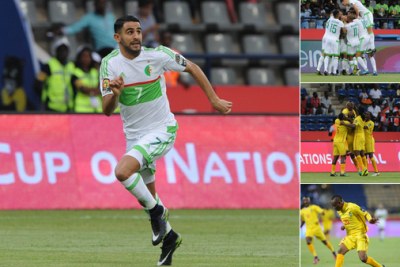 CAN 2017: Algeria 2-2 Zimbabwe