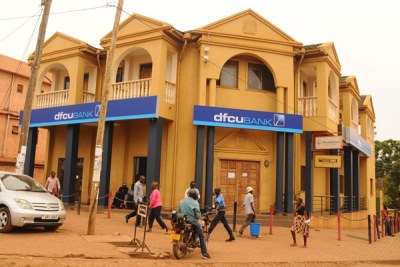 Former Crane Bank Ntinda branch has now been rebranded dfcu Bank. In places where the two banks had branches, they have been merged.