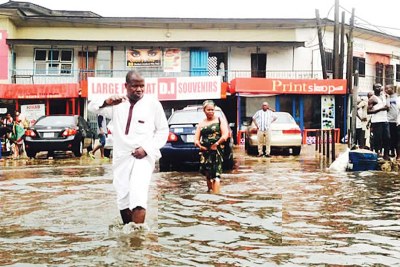 Floods in Ikeja, Lagos State