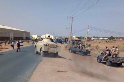 Military positioned in North Darfur