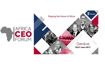 Bannière de la 5ème édition de l’AFRICA CEO FORUM