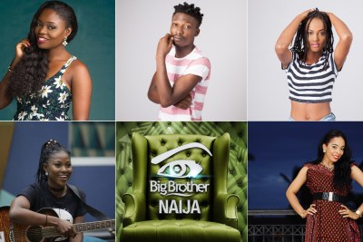 Meet the top 5 contestants Efe, Bisola,Marvis, Debbie-Rise and TBoss.