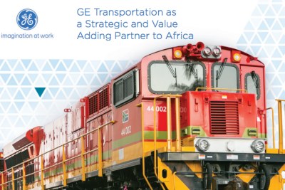Railways Africa Magazine Issue 1:2017 cover feature looks at how General Electric (GE) Transportation continues build rail capabilities in African countries, with a particular focus on the role the company plays in supporting economic growth and regional integration across the continent.
