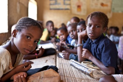 Des enfants dans une école à Tombouctou, au Mali