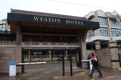 Weston Hotel in Langata, Nairobi.