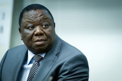 Movement for Democratic Change leader Morgan Tsvangirai.