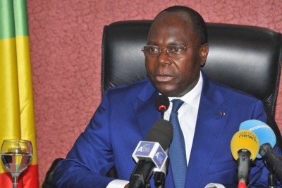 Clément Mouamba, Premier Ministre démissionnaire du Congo Brazzaville