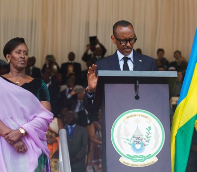Inauguration of Rwandan President Paul Kagame