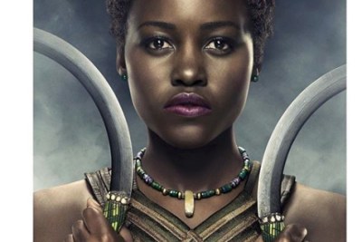 Lupita in the movie Black Panther.