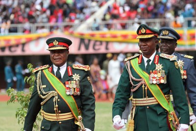 Zimbabwe service chiefs (file photo).