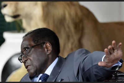 Former president Robert Mugabe (file photo).