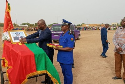 Patrice Kaboré a été fait à titre posthume Chevalier de l’ordre national