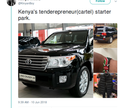This Kenya Tenderpreneur Starter Pack Will Crack You Up
