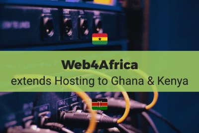 Web4Africa extends Hosting Infrastructure to Ghana & Kenya