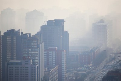 La pollution de l'air est un problème sanitaire majeur.