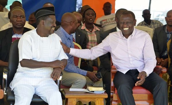 Kenya's DP Ruto Pokes Holes in Odinga's Peace Building Task Force ...