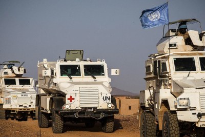 MINUSMA troops based in Kidal in the extreme north of Mali (file photo).