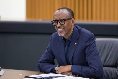 President du Rwanda, Paul Kagame.