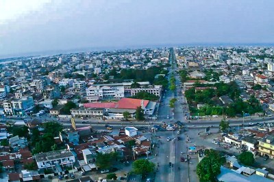 Une vue de Cotonou en 2017