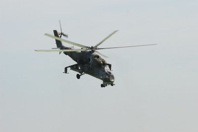 Hélicoptère russe Mi-24 -