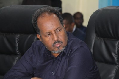 Le président somalien Hassan Cheikh Mohamoud