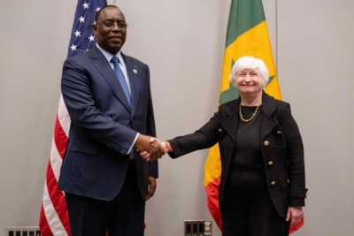U.S. Secretary of Treasury Janet L. Yellen had earlier met with Senegal's President and AU Chairperson Macky Sall during the U.S. – African Leaders Summit in December 2022.