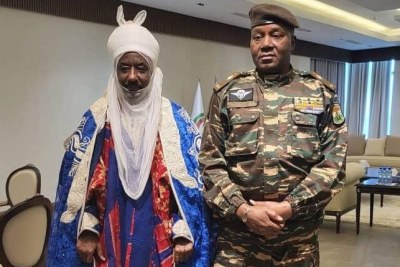Lamido Sanusi, the spiritual leader (Khalifah) of the Tijaniyah Islamic movement in Nigeria and former Governor of the Nigerian Central Bank, met in Niamey with the leader of the junta, General Abdourahamane Tchiani.