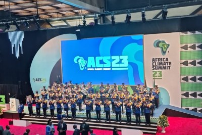 The opening of the Africa Climate Summit in Nairobi, Kenya. The summit runs from 4 to 6 September.