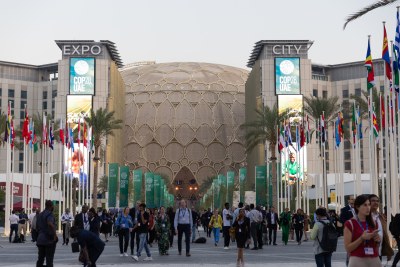COP28 is being held at Expo City Dubai in the United Arab Emirates.