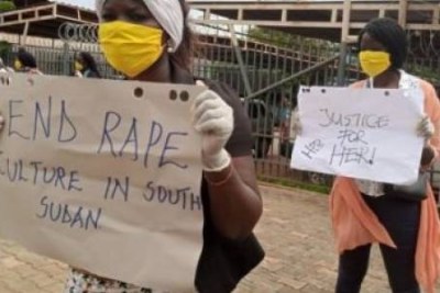 Marche contre les cas de viols au Sud-Soudan